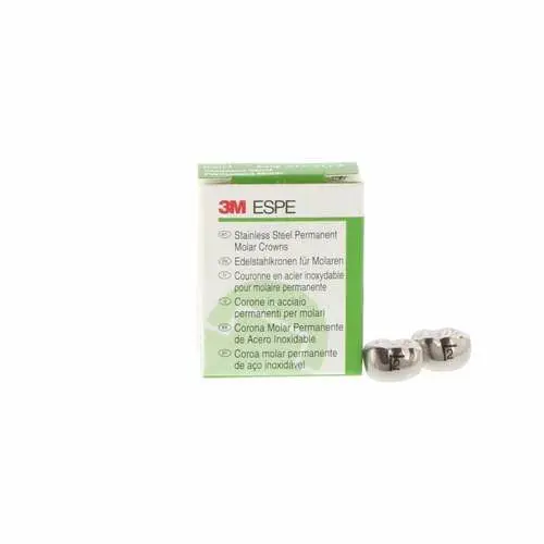 3M™ ESPE™ Stainless Steel Permanent Molar Crown, Size 6LL2, Lower Left First Permanent Molar, Box of 5 thumbnail 13