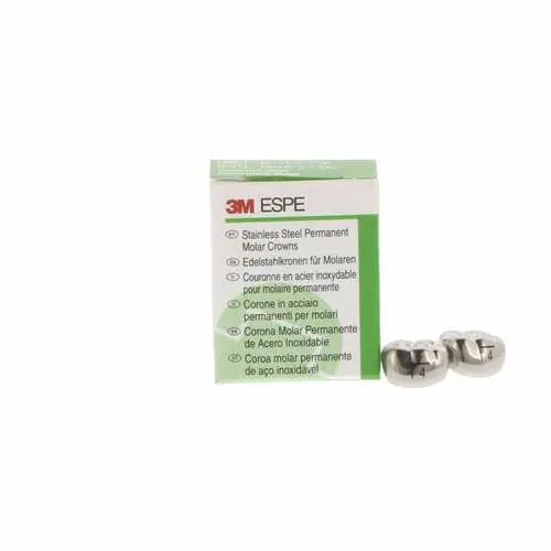 3M™ ESPE™ Stainless Steel Permanent Molar Crown, Size 6LL4, Lower Left First Permanent Molar, Box of 5 thumbnail 13