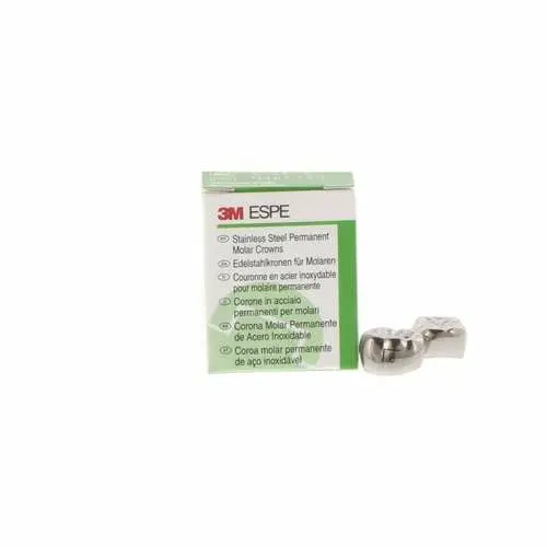 3M™ ESPE™ Stainless Steel Permanent Molar Crown, Size 6LL6, Lower Left First Permanent Molar, 5/Box thumbnail 13