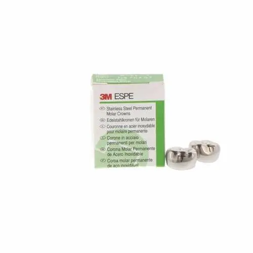 3M™ ESPE™ Ion Ni-Chro Stainless Steel Permanent Molar Crown, Size 6LL7 (Lower Left First Permanent Molar), Box of 5 thumbnail 13