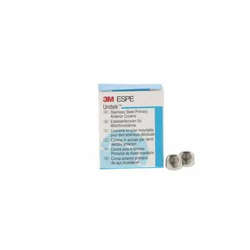3M Unitek Stainless Steel Primary Anterior Crowns, Upper Cuspid, Size 4U, 5/Box, 907044 thumbnail 9