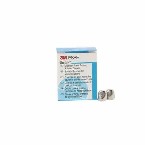 3M Unitek Stainless Steel Primary Anterior Crowns, Lower Cuspid, Size 6 (LC6), 5/Box, 907056 thumbnail 9
