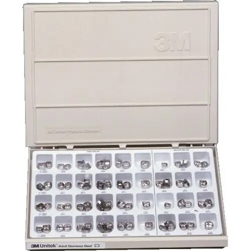 3M Unitek Permanent Stainless Steel Crowns, Lower Left Second Permanent Molar, Size 2LL, 5/Box, 900432 thumbnail 9