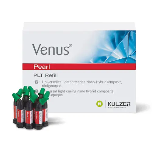 Venus Pearl Nanohybrid Bulk Fill Composite, Light-Cure, PLT Refill, Universal Viscosity, 0.2 g, Opaque Medium Chromatic, 10/Pk, 66048165 thumbnail 10