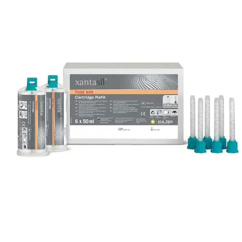 Kulzer Xantasil Alginate Substitute Impression Material, Fast Set, 50 mL Cartridge Refill, 6/Pk, 66052102 thumbnail 4