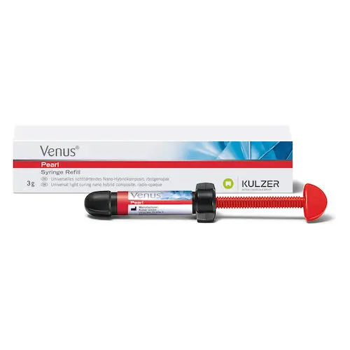 Venus Pearl Nanohybrid Composite Syringe Refill, Shade C1, 3 g, 66048185 thumbnail 7