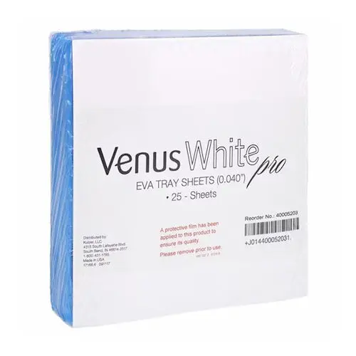 Kulzer Venus White Pro EVA Sheets, 0.040" Thick, 25/Pack, 40005203 thumbnail 4