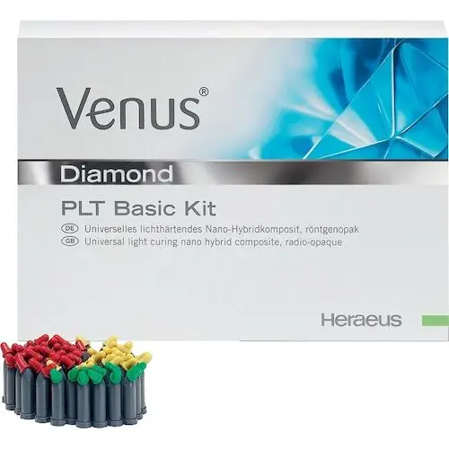 Kulzer Venus Diamond Dentine OM (Opaque Medium) PLT Nanohybrid Composite Refill, 0.25 g Unidose Tips, 20/Box, 66039022 - Venus Diamond, Refill, 0.25 g, 20/Box, Misc., PLT, 66039022 - Image 1