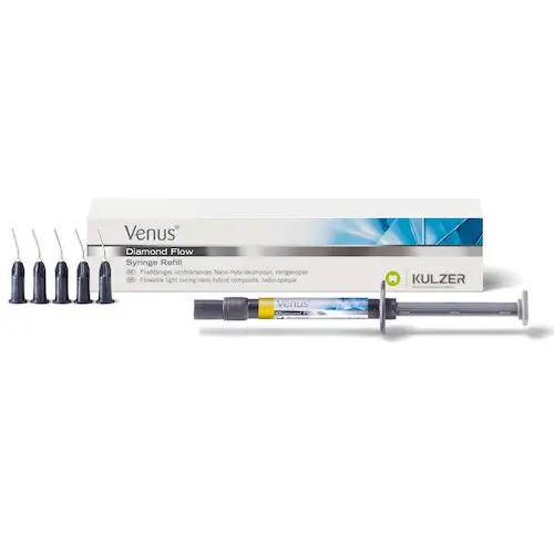 Venus Diamond Flow Flowable Composite, Light-Cure, Syringe Refill, 1.8 g, Shade A1, 1/Pk, 66040354 thumbnail 16