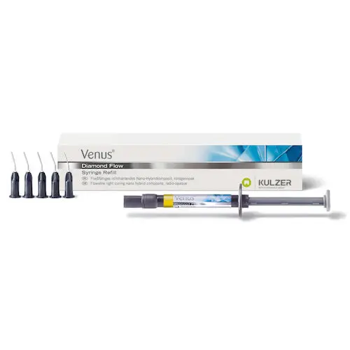 Venus Diamond Flow Flowable Composite, Light-Cure, Syringe Refill, Shade B2, 1.8 g, 1/Pk, 66040362 thumbnail 12