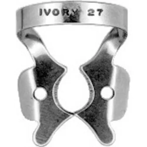Kulzer Wingless Universal Rubber Dam Clamp, 27N, 57730 - Wingless, Universal, 27N, 57730 - Image 1