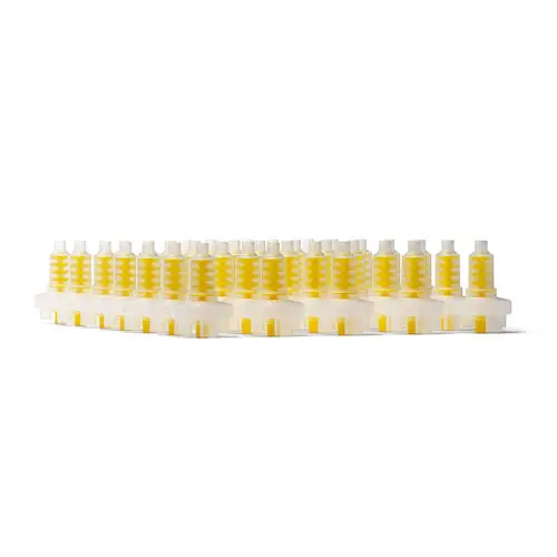 Kulzer Flexitime Dynamix Mixing Tips, Yellow, 50/Pk, 66035999 thumbnail 2