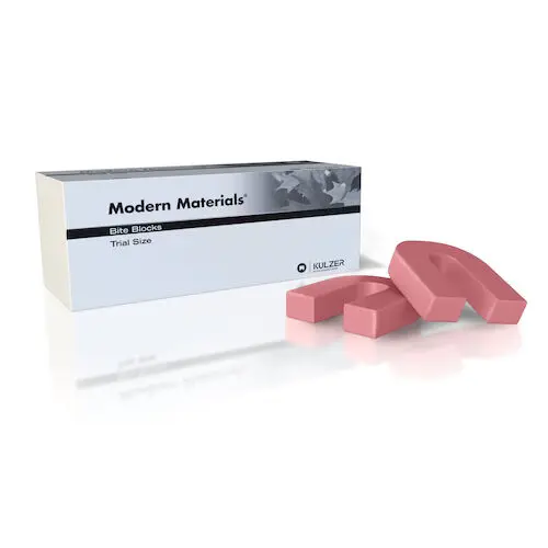 Kulzer Modern Materials Soft Pink Wax Bite Blocks, Laboratory Pack of 120, 50095992 thumbnail 9