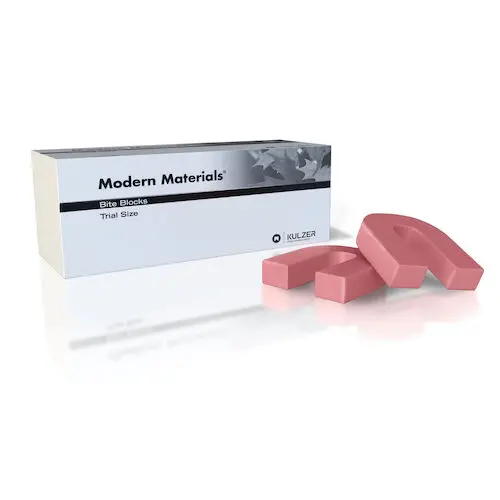 Modern Materials Hard Pink Wax Bite Blocks, Laboratory Pack of 120, 50095892 thumbnail 8
