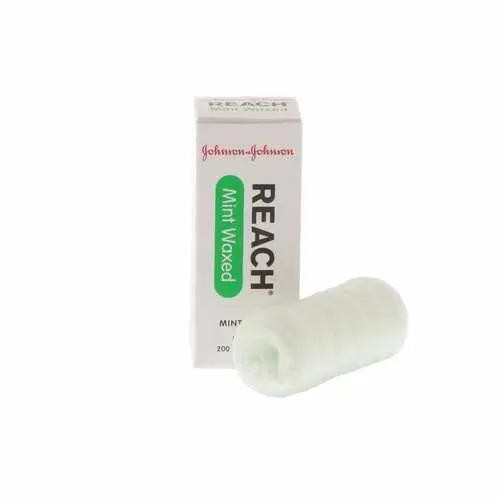 Reach Waxed Dental Floss Refill, Mint, 200 yd, No Dispenser, 211896400 thumbnail 10