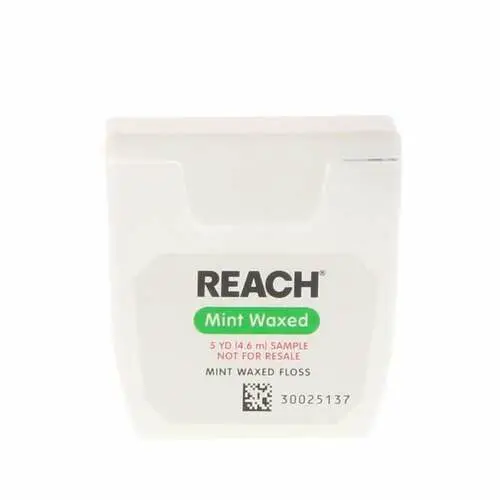 REACH® Waxed Dental Floss, Mint, Trial Size 5 yd, 144/Box, 211896800 thumbnail 5