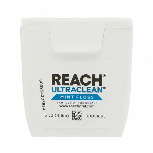 Listerine UltraClean Mint Dental Floss, Micro-Grooves Technology, 5 yd, 72/Case, 523521800 thumbnail 2
