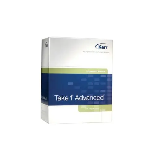 Kerr Take 1 Advanced VPS Bite Registration Material, 2 x 50 mL Cartridges with 6 Mixing Tips, Refill, #33975 thumbnail 8