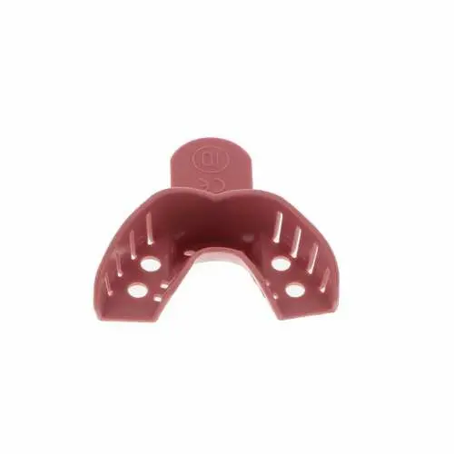 Sultan Dentray II Perforated Disposable Impression Tray, #10P Lower Anterior, Pink, 12/Box, 33060 thumbnail 3