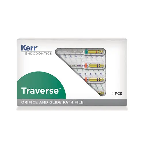Kerr Traverse Rotary Glide Path File and Orifice Opener, Taper .06, Tip Size #13, 31mm, 4/Pkg, 818-2143 thumbnail 6