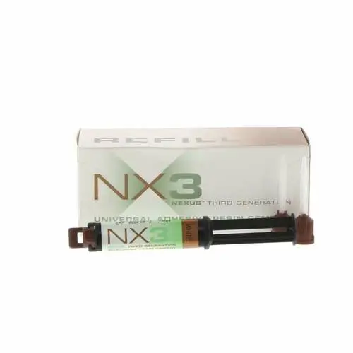 Kerr NX3 Nexus Third Generation Dual-Cure Resin Cement Refill Syringe, White, 5 g, 33644 thumbnail 12