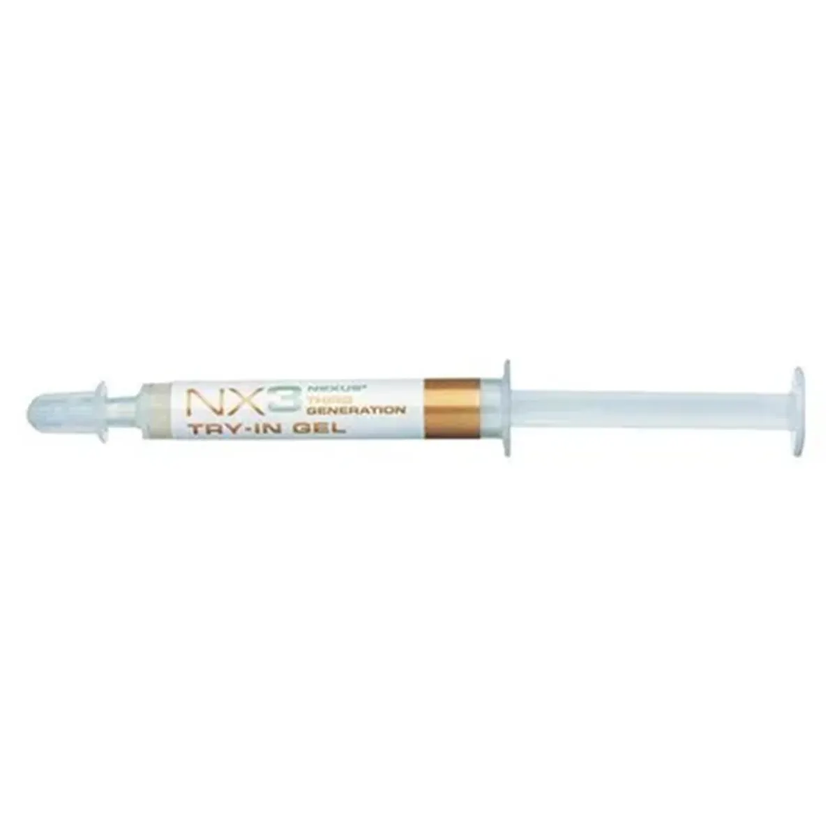 Kerr NX3 Nexus Third Generation Try-In Gel Refill, Clear, 3 g Syringe, 1/Pk, 33656 thumbnail 6