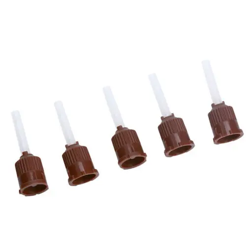 Kerr Nexus RMGI Automix Wide Mixing Tips 1:1, Brown, 8/Pkg, 35650 thumbnail 4