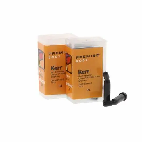 Kerr Premise Universal Nanofilled Composite, Body Shade D2, Unidose Refill, 0.2 g per Tip, 20 Tips/Box, #32663 thumbnail 8