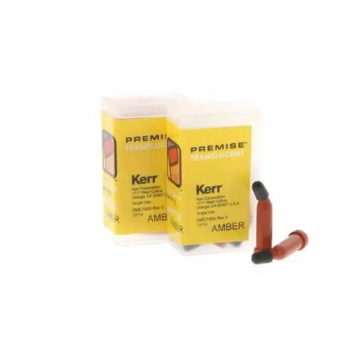 Kerr Premise Universal Nanofilled Restorative Composite, Translucent Amber, 0.2 g Unidose Refill, 20/Box, #32676 thumbnail 2