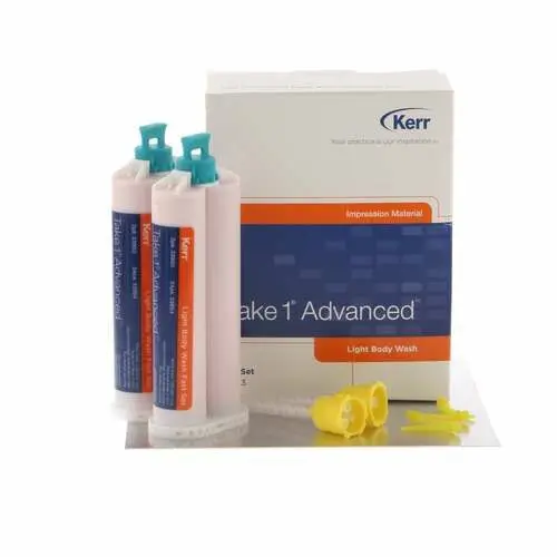 Take 1 Advanced VPS Impression Material, Light Body Wash, Fast Set, Orange, 50 ml Cartridge Refill, 2/Pk, 33953 thumbnail 9