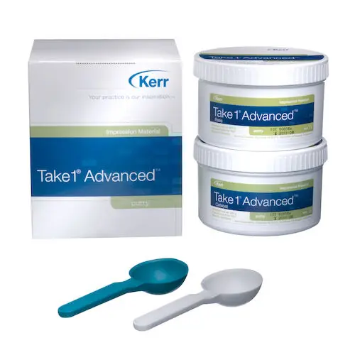 Take 1 Advanced VPS Impression Material Putty Pack, 400 g Base & 400 g Catalyst, 1/Pk, 34070 thumbnail 4