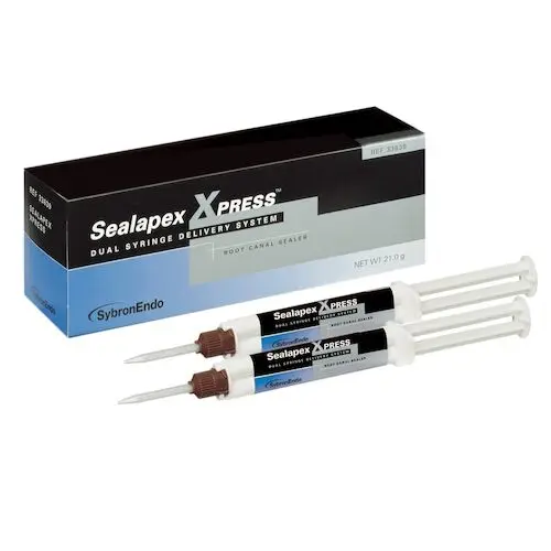 Sealapex Xpress Root Canal Sealer, Non-Eugenol Calcium Hydroxide, Automix Dual Syringe, 10.5 g, 2/Pk, 33639 thumbnail 11