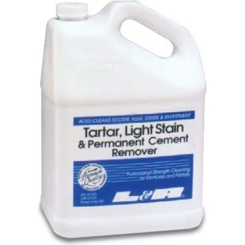 L&R Ultrasonics Tartar, Light Stain & Permanent Cement Remover, 1 Gallon Bottle, 232 thumbnail 7