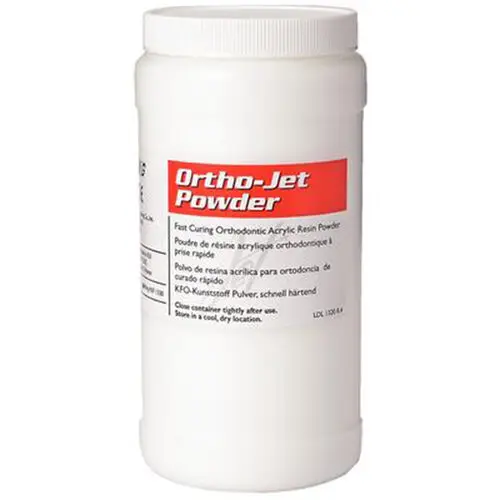 Lang Dental Ortho-Jet Self-Curing Acrylic Resin Powder, Clear, 454 g (1 lb) Bottle, 1330-CLR thumbnail 7