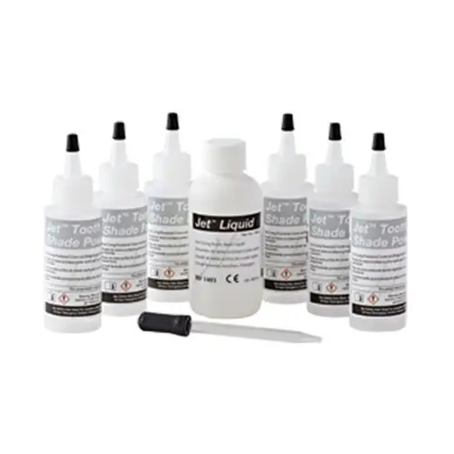 Jet Tooth Shade Self-Curing Acrylic Resin, 6/1 Kit, 1493 thumbnail 7