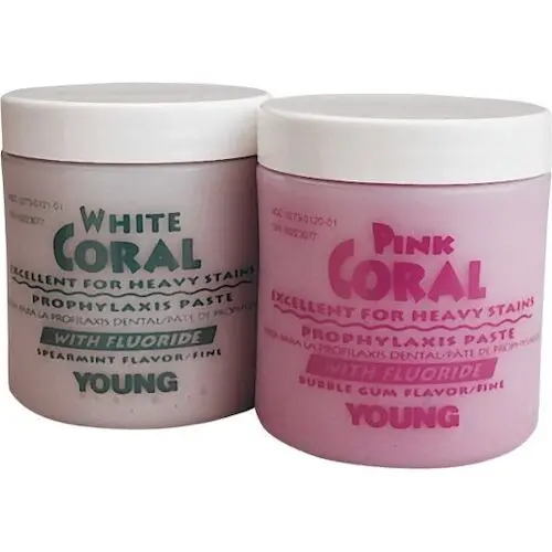 Young Dental White Coral Prophy Paste, with Fluoride, Fine Grit, Spearmint, 9 oz Jar, #033109 thumbnail 6