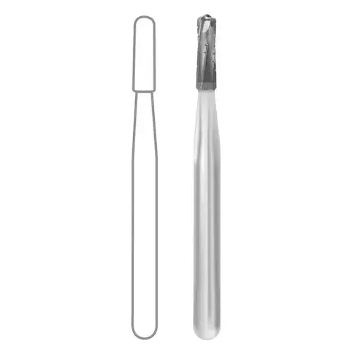 Midwest Operative Carbide Bur, FG, Straight Dome End, 1.2 mm, #1158, 10/Pk, 389257 thumbnail 4