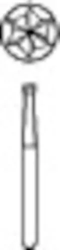 Midwest Operative Carbide Bur, #37 Inverted Cone, Right-Angle Latch, 1.2 mm Diameter, 10/Pkg, 389113 thumbnail 3