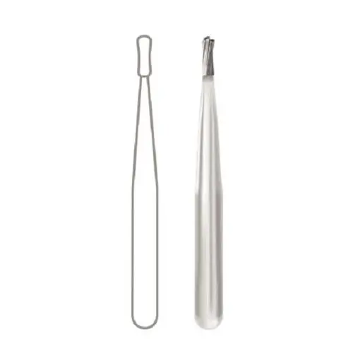 Midwest Operative Carbide Bur FG #330, Pear Shape, 0.8 mm Diameter, 1.6 mm Length, 6 Flutes, 100/Bag, 386261 thumbnail 3