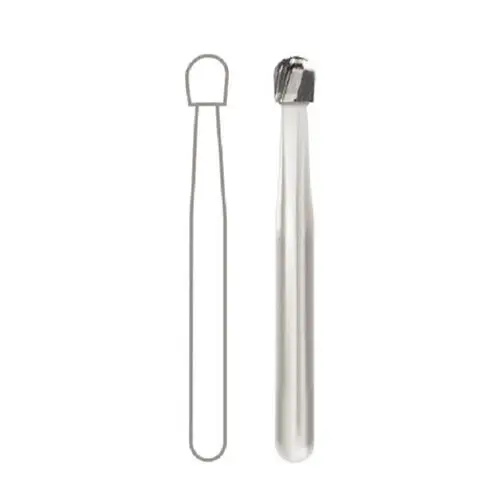 Midwest Operative Carbide Bur #6 Round FG, 1.8 mm Diameter, 100/Bag, 386206 thumbnail 3