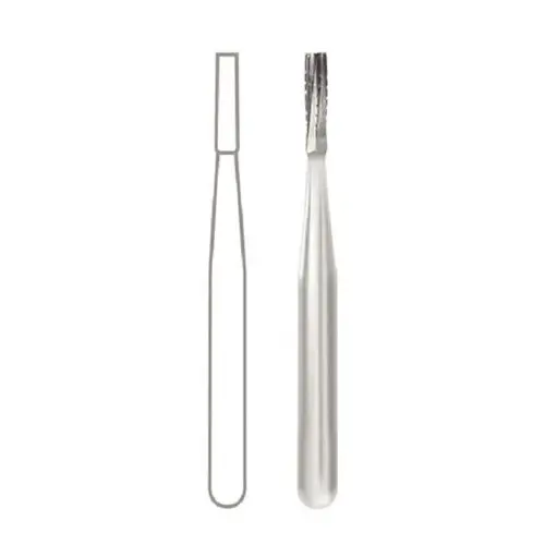 Midwest Operative Carbide Bur FG #556, Straight Fissure, Flat End, Crosscut, 0.9 mm Diameter, 3.2 mm Length, 100/Bag, 386226 thumbnail 3