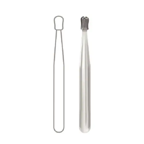 Midwest Operative Carbide Bur FG #332, Pear Shape, 1.2 mm Diameter, 1.6 mm Length, 6 Flutes, 100/Bag, 386263 thumbnail 3