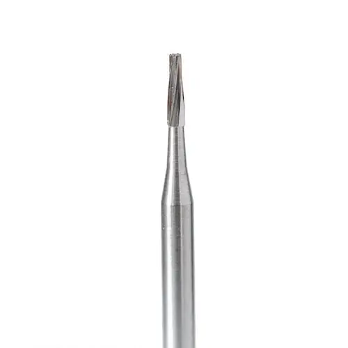 Midwest Once Sterile Operative Carbide Bur, FG, Tapered Fissure #169, 0.9 mm Diameter, 25/Pkg, 314221 thumbnail 2