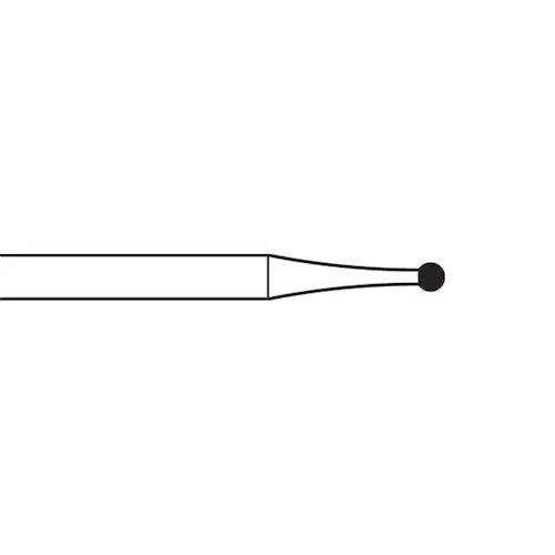 Midwest Once Sterile Surgical Carbide Bur, Round #4, 1.4 mm Diameter, Right-Angle (RA) Oral Surgery Length, 10/Pkg, 314905 thumbnail 10