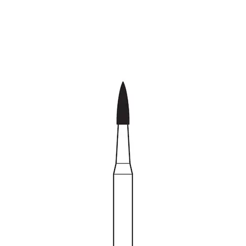 Midwest Once Sterile Trimming & Finishing Carbide Bur, FG, #7902, Needle Shape, 1.0 mm Diameter, 10/Pkg, 319511 thumbnail 9