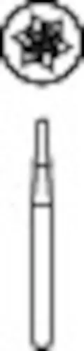 Midwest Oral Surgical Carbide Bur, FGOS #700, Taper Flat End Crosscut, 1.0 mm Diameter, 3.7 mm Length, 10/Pk, 389632 thumbnail 3