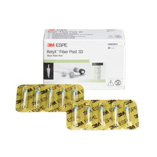 3M RelyX Fiber Post 3D Glass Fiber Post Refill, Size 3 (1.9mm), Blue, 10/Pk, 56951 thumbnail 8