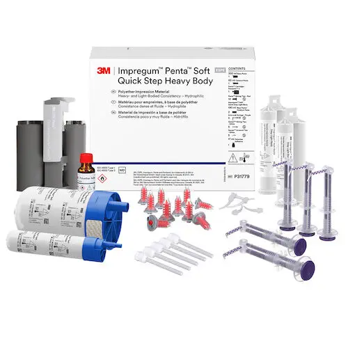 3M™ Impregum™ Penta™ Soft Quick Step Polyether Impression Material Intro Kit, Heavy Body/Light Body, P31779 thumbnail 3