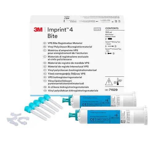3M™ Imprint™ 4 VPS Bite Registration Material, Fast Set, 50 mL Cartridges, 2/Pk, 71529 thumbnail 3