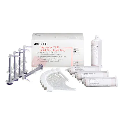 3M™ Impregum™ Soft Quick Step Light Body Polyether Impression Material Refill, 4 x 50 mL Cartridges, 31767 thumbnail 4